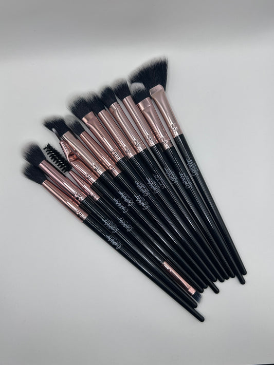 12 Piece Makeup Brush